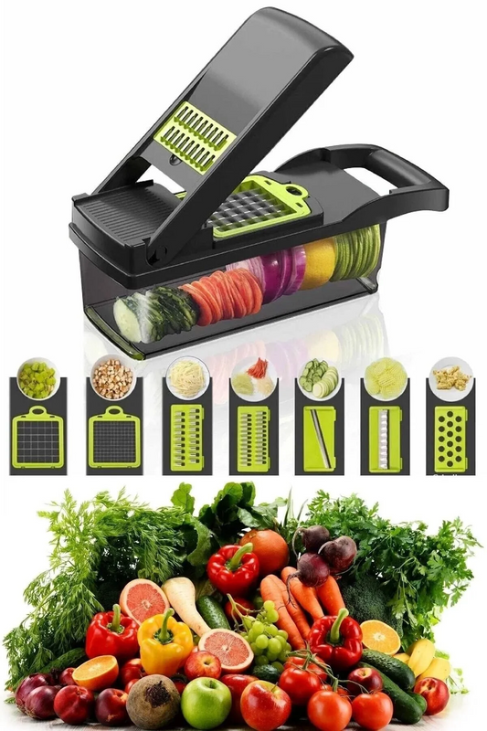 16sı Bir Sebze Doğrayıcı Meyve Dilimleyici Kw-232