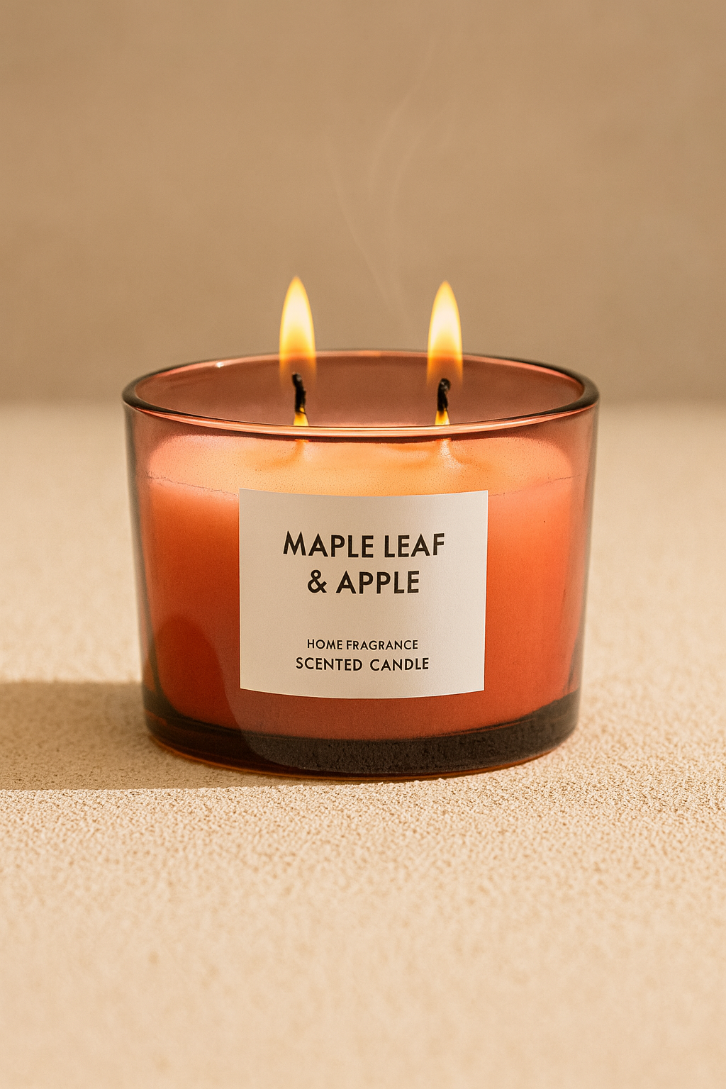 Büyük Boy Çift Fitilli Kokulu Dekoratif Mum SHN-2007