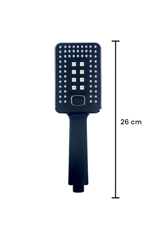 3 Fonksiyonlu Yüksek Basınçlı Kare Duş Başlığı SHN-1345