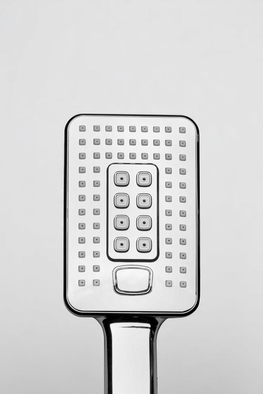 3 Fonksiyonlu Yüksek Basınçlı Kare Duş Başlığı SHN-1344