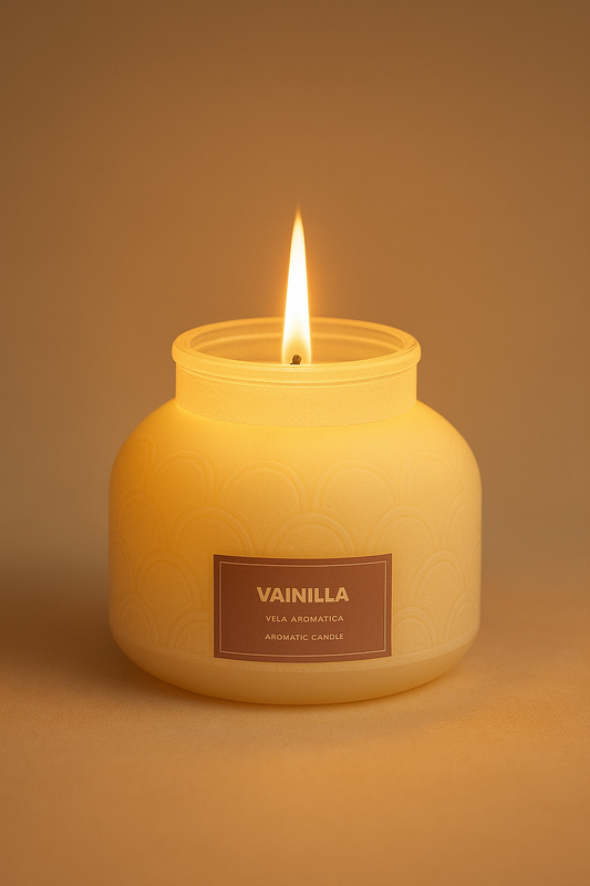 Dekoratif Cam Şişeli Kokulu Mum SHN-2001