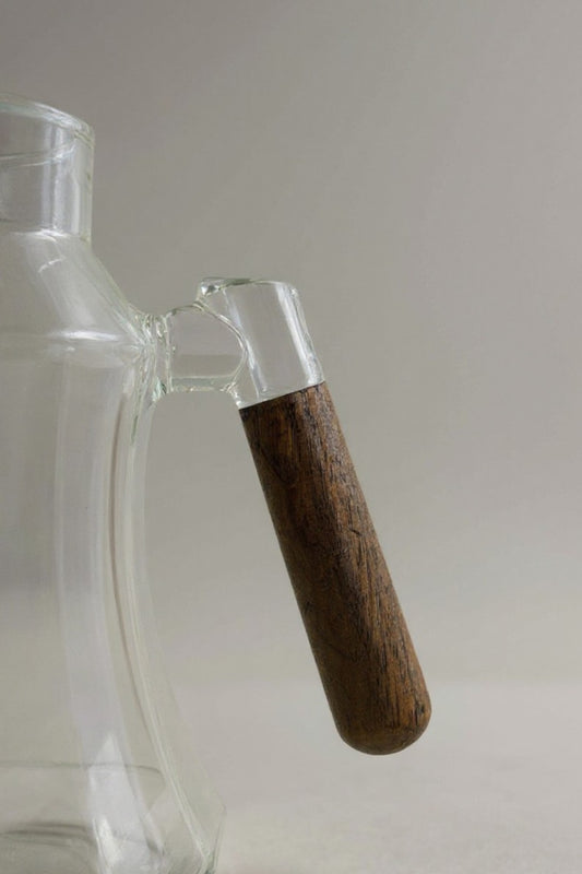 Akasya Sap - Kapaklı Borosilikat Cam Sürahi KW-848