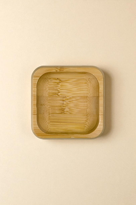 Bambu 3 Lü Kare Çerezlik Kase Seti KW-965