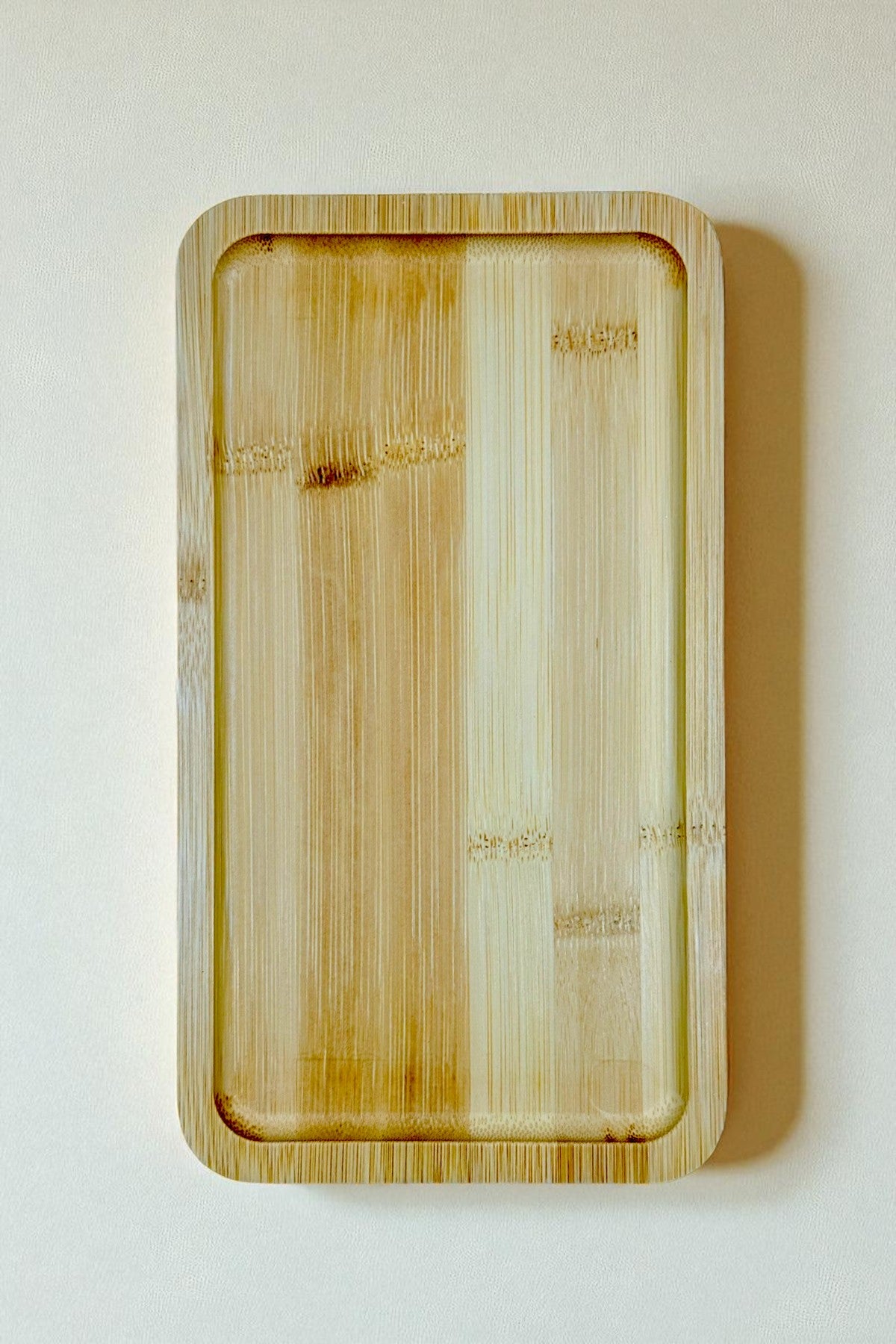 Bambu Dikdörtgen Tepsi Sunumluk 25CM KW-178