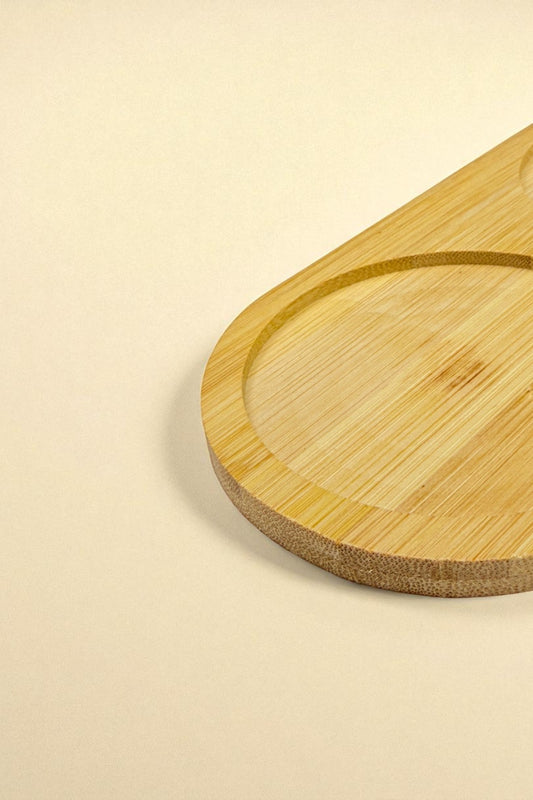 Bambu İki Gözlü Yağdanlık KW-181