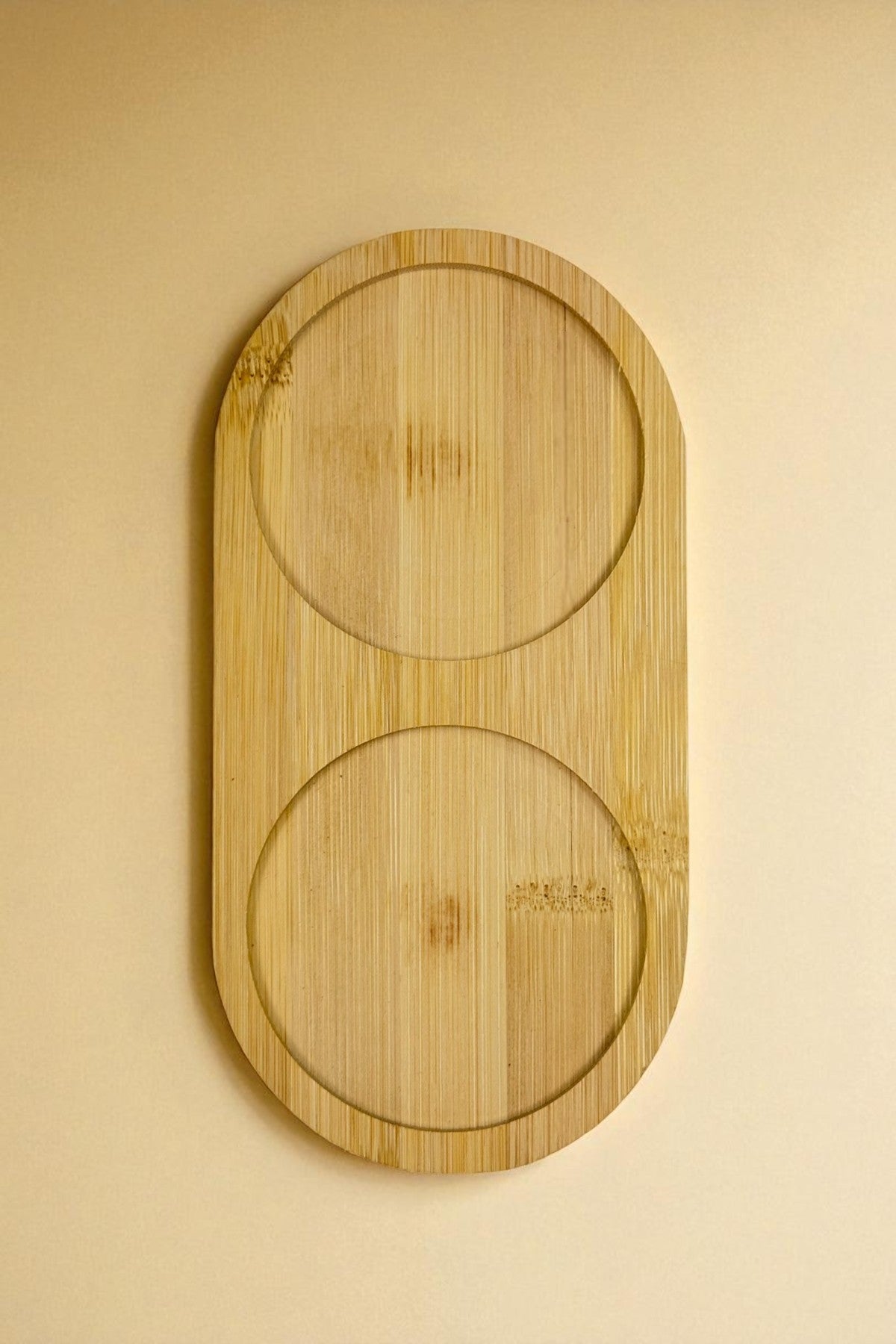 Bambu İki Gözlü Yağdanlık KW-181