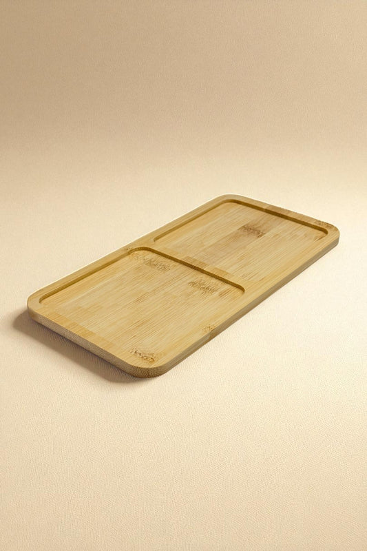 Bambu İki Gözlü Yağdanlık Altı KW-151