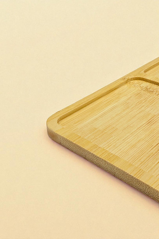 Bambu İki Gözlü Yağdanlık Altı KW-151