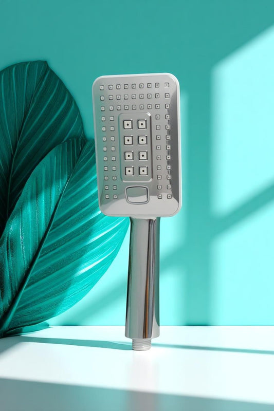 3 Fonksiyonlu Yüksek Basınçlı Kare Duş Başlığı SHN-1344