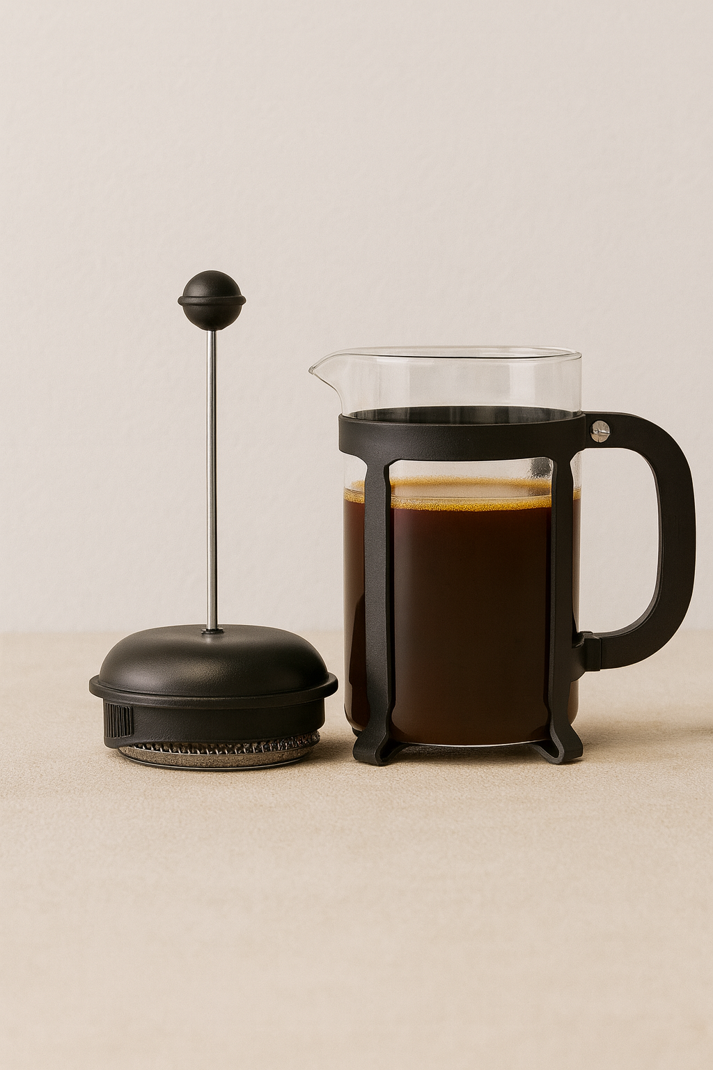 Borosilikat French Press 800ml KW-1088