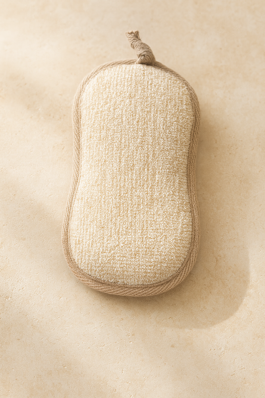 Doğal Banyo Kesesi Cilt Peelingi Derin Temizlik Lif Dokulu Duş Kesesi SHN-1411