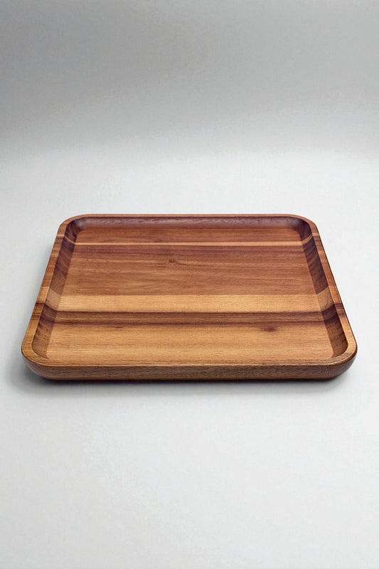 Akasya Sunumluk Kare Tepsi 25x25CM KW-952