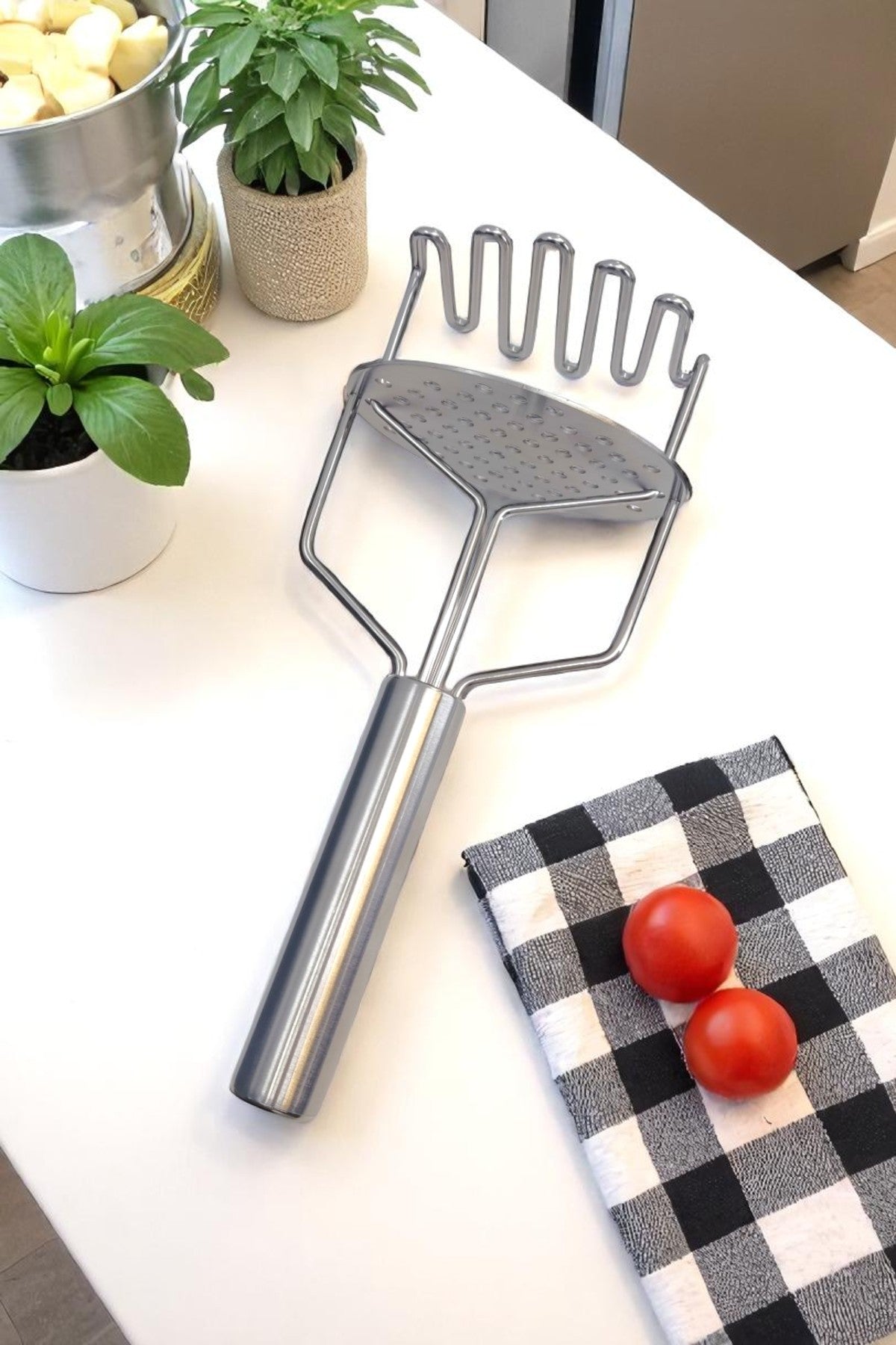 Çelik Çiftli Patates Ezici KW-1113