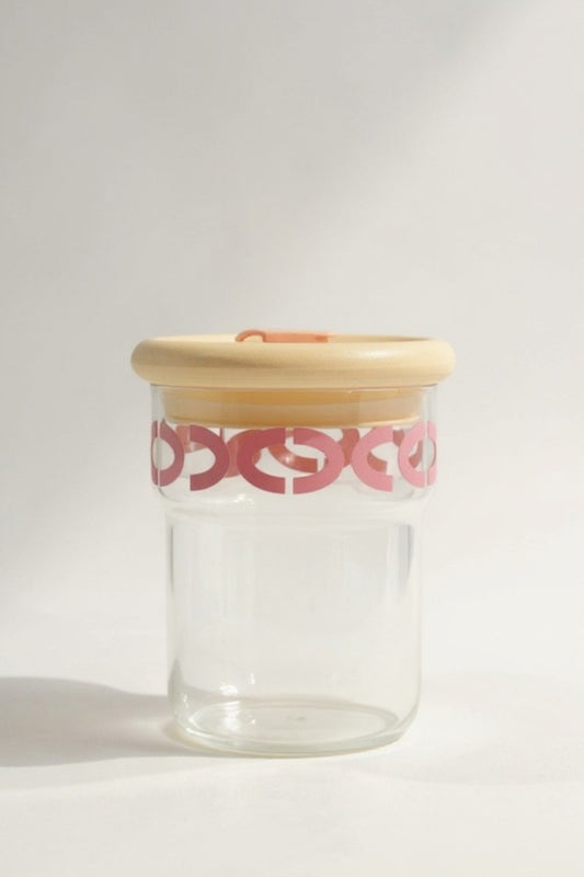 Pipetli Kapaklı Borosilikat Cam Matara KW-879