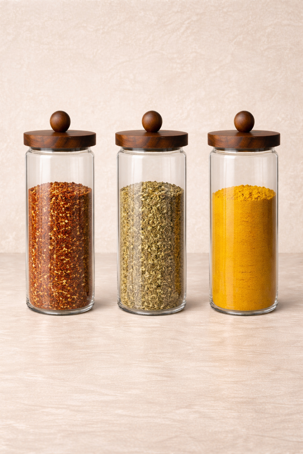 Akasya Conta Kapaklı Borosilikat Kavanoz KW-746