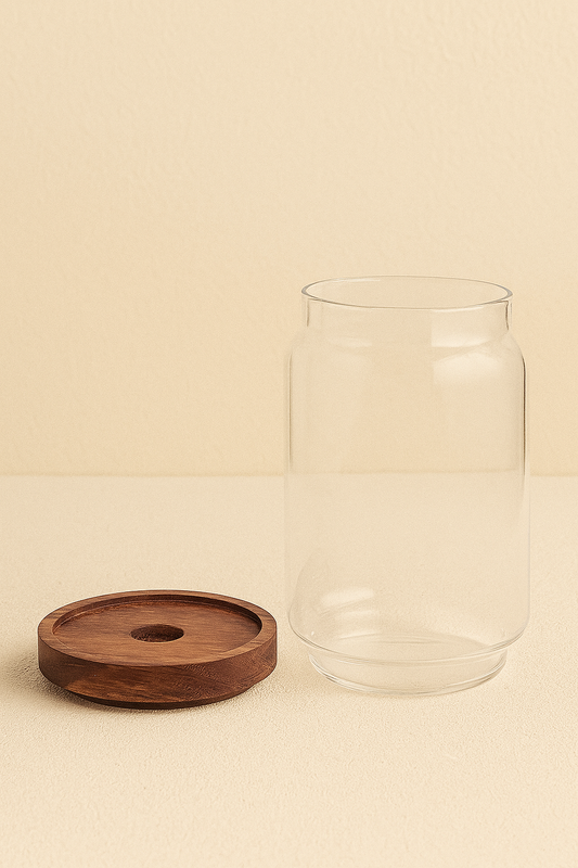 Akasya Conta Kapaklı Borosilikat 800ml Kavanoz KW-784