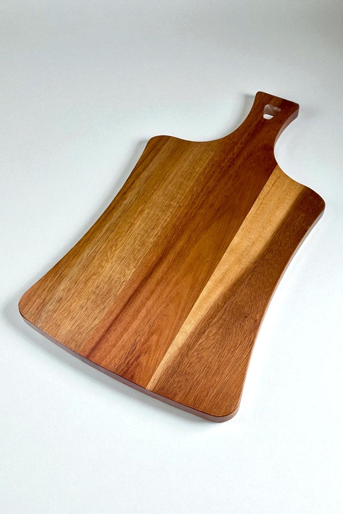 Akasya Kesme Tahtası Saplı Kesim Panosu 26x18CM KW-946