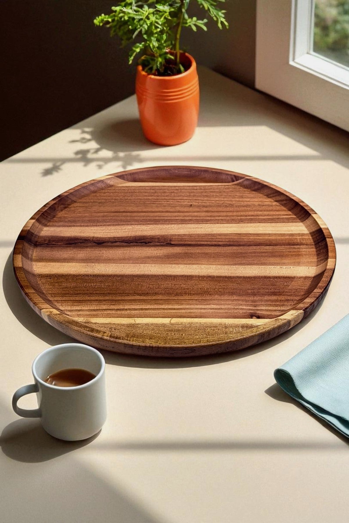 Akasya Tepsi Sunumluk 30CM KW-954