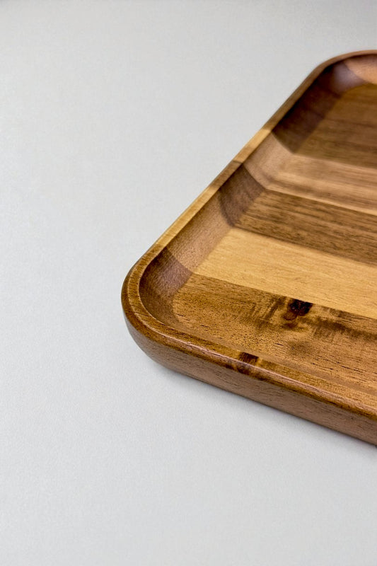 Akasya Kare Sunumluk Tepsi 20x20CM KW-951