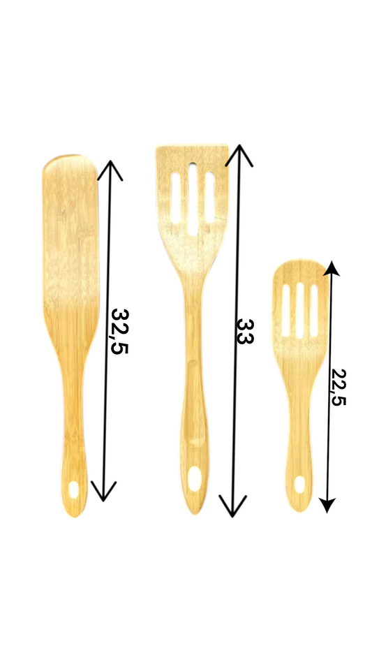 Orjinal Bambu 32CM Spatula KW-255