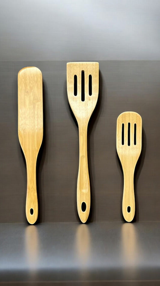 Orjinal Bambu 33CM Spatula KW-256