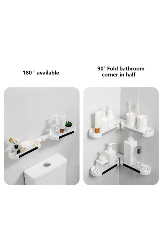 180 Derece Açı Değiştirebilen Kolay Montaj Duş Rafı SHN-1120