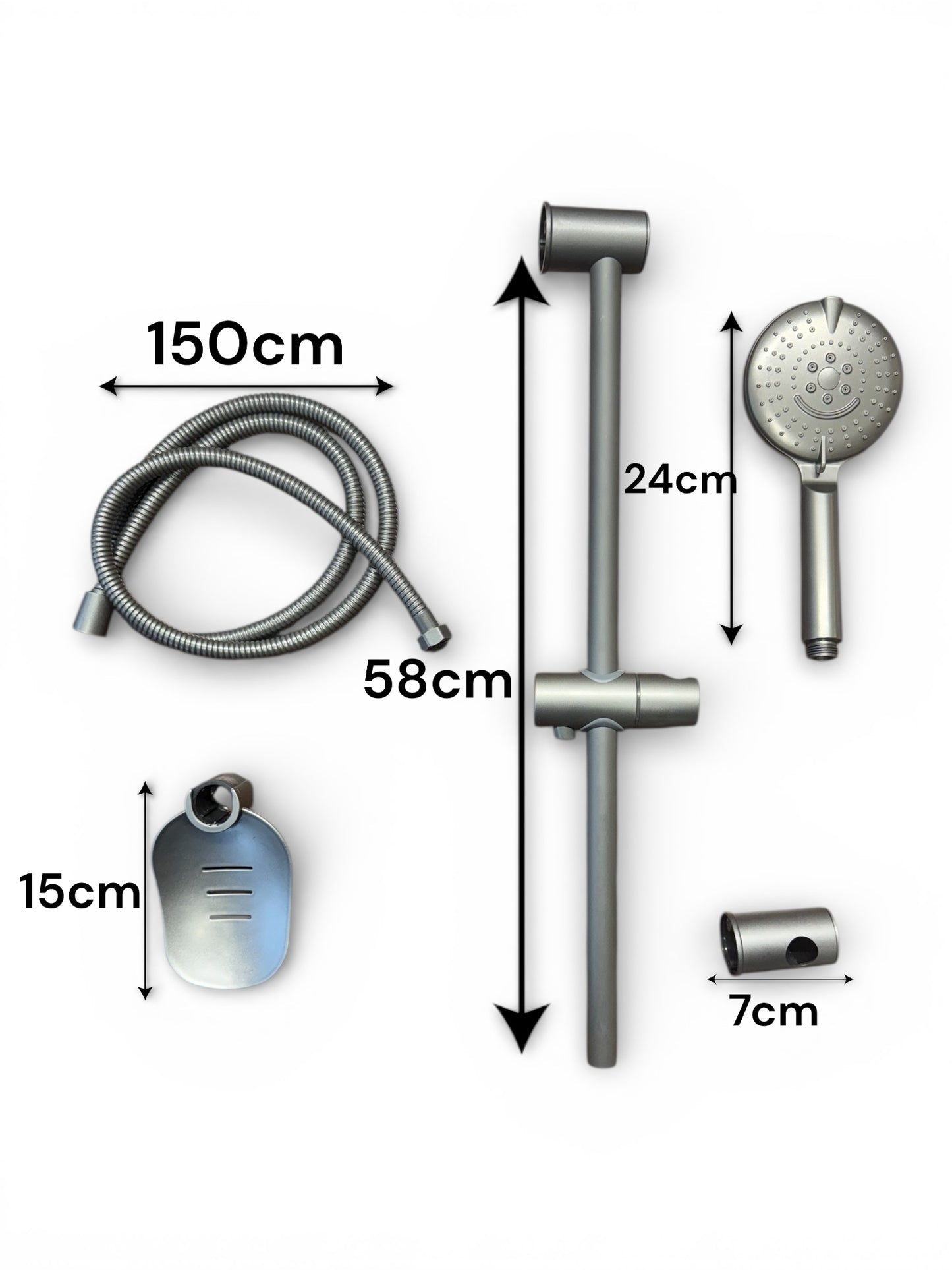 Duş Seti Duş Hortumu Askı Aparatı Dayanıklı ve Şık Tasarım SHN-1373