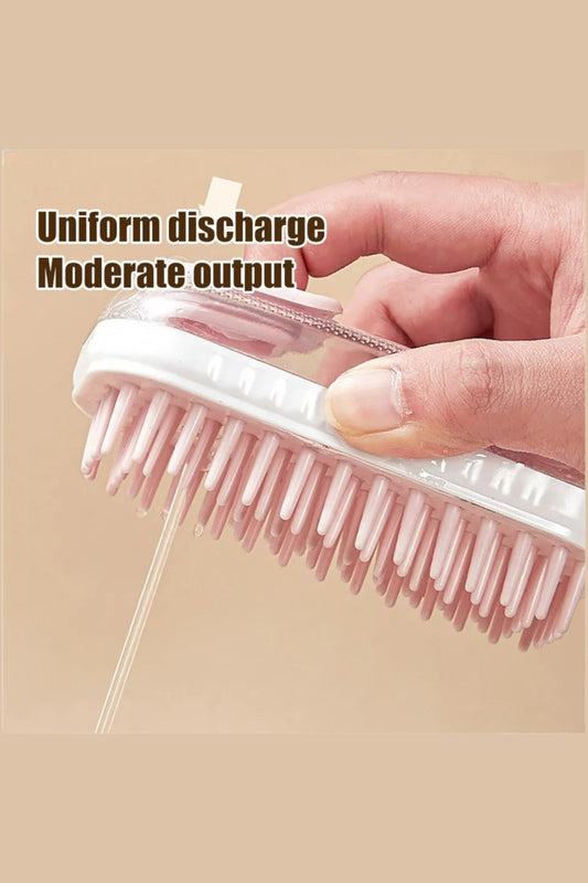 Evcil Hayvan Silikon Masaj ve Yıkama Fırçası SHN-1063