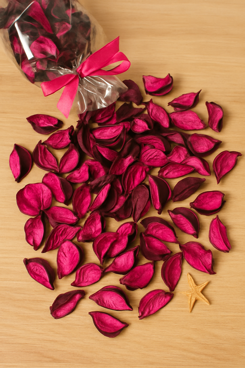 Kırmızı Renkli Kurutulmuş Dökme Kuru Gül 350Gr SHN-2084