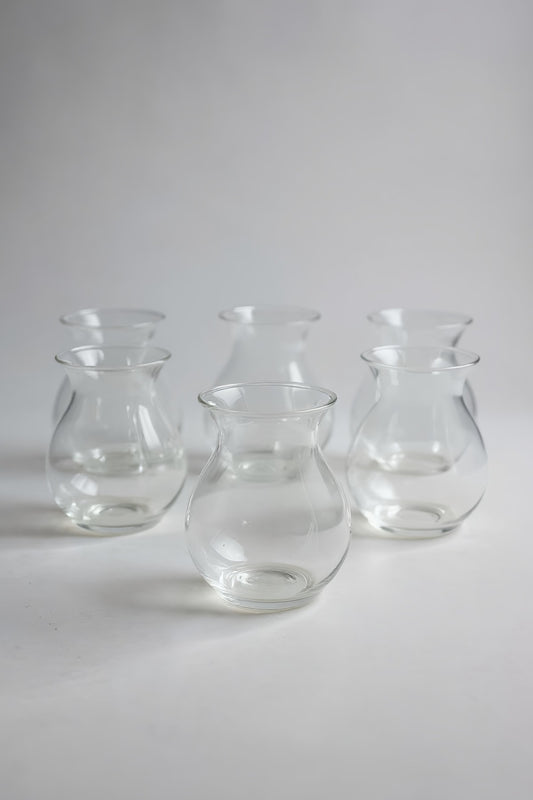 6'lı Borosilikat Isıya Dayanıklı Keyfi Ala Cam Çay Bardak Seti 200ML KW-050