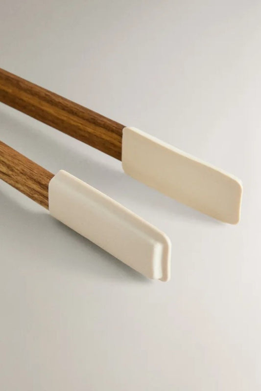 Akasya Saplı Silikon Bambu Maşa KW-1096