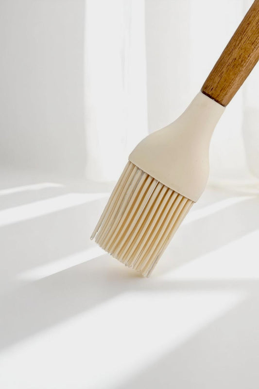 Akasya Sapılı Silikon Bambu Fırça KW-1101