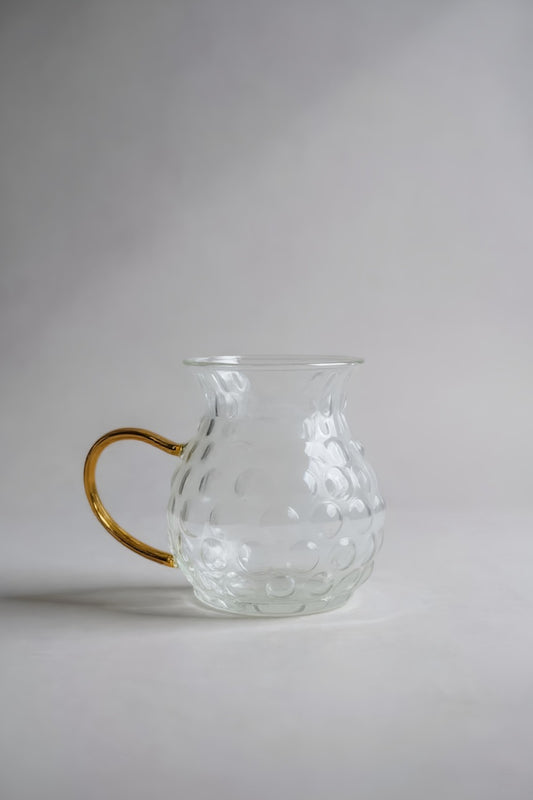 6'lı Turuncu Kulplu Borosilikat Termisil Serisi Bardak Seti 175ML KW-338