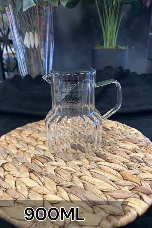 Isıya Dayanaklı 900ML Borosilikat Sürahi KW-394