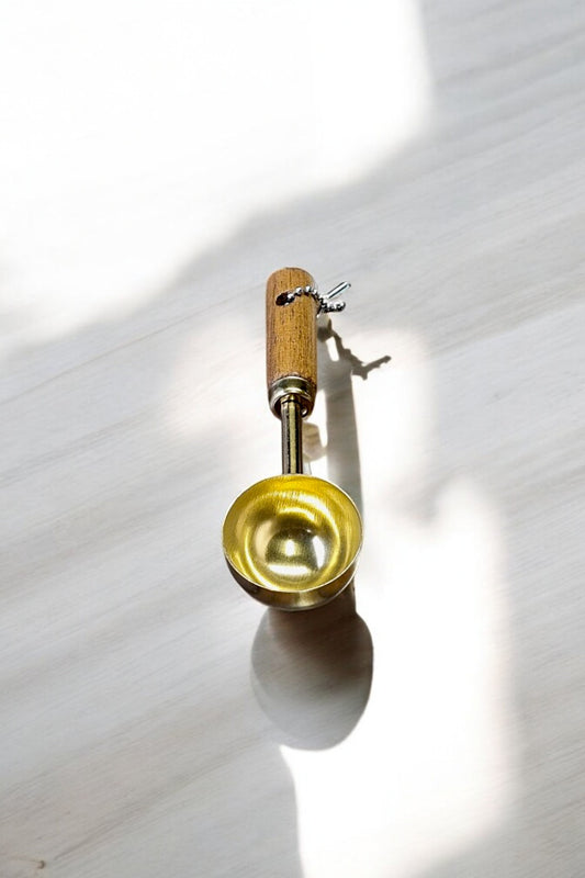 Ahşap Saplı Şık Baharat Kaşığı Küreği KW-525