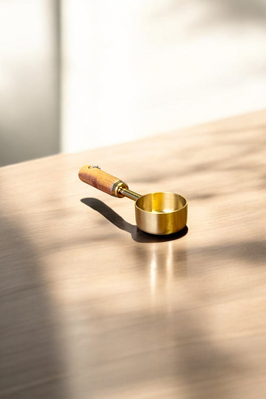 Ahşap Saplı Şık Baharat Kaşığı Küreği KW-526