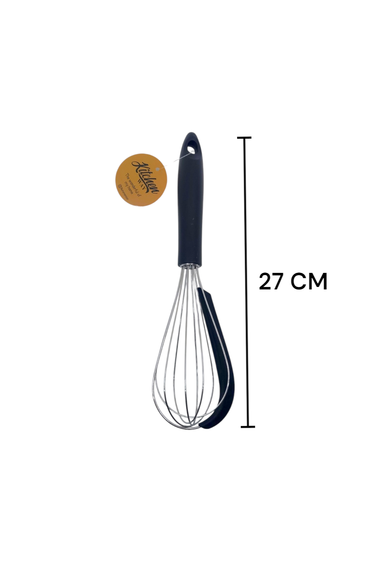 Silikon Sıyırma Aparatlı Plastik Çırpıcı KW-604