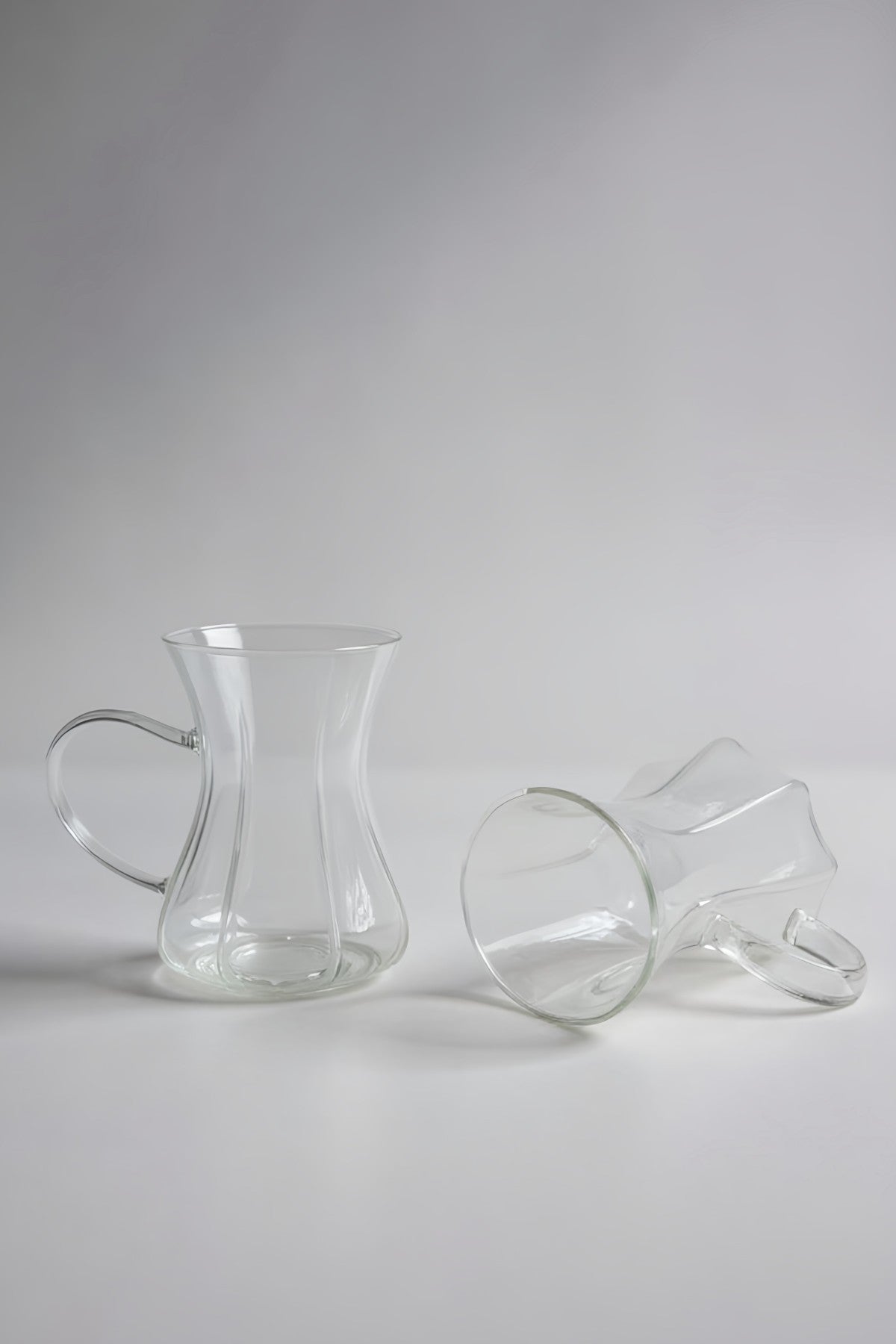 6'lı Vera Borosilikat Çay Cam Bardak Seti 150ml KW-617