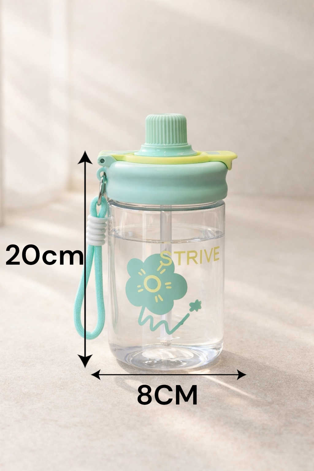 Polikarbon Matara 700 ML BPA Free Hafif Dayanıklı Su Matarası KW-1024