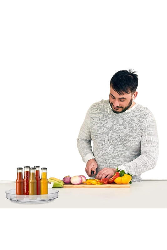 Mika 360 Derece Dönebilen Sunum Tabağı KW-323