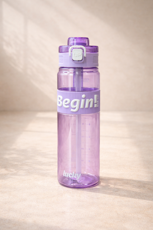 Polikarbon Matara 900 ML BPA Free Hafif Dayanıklı Su Matarası KW-1039