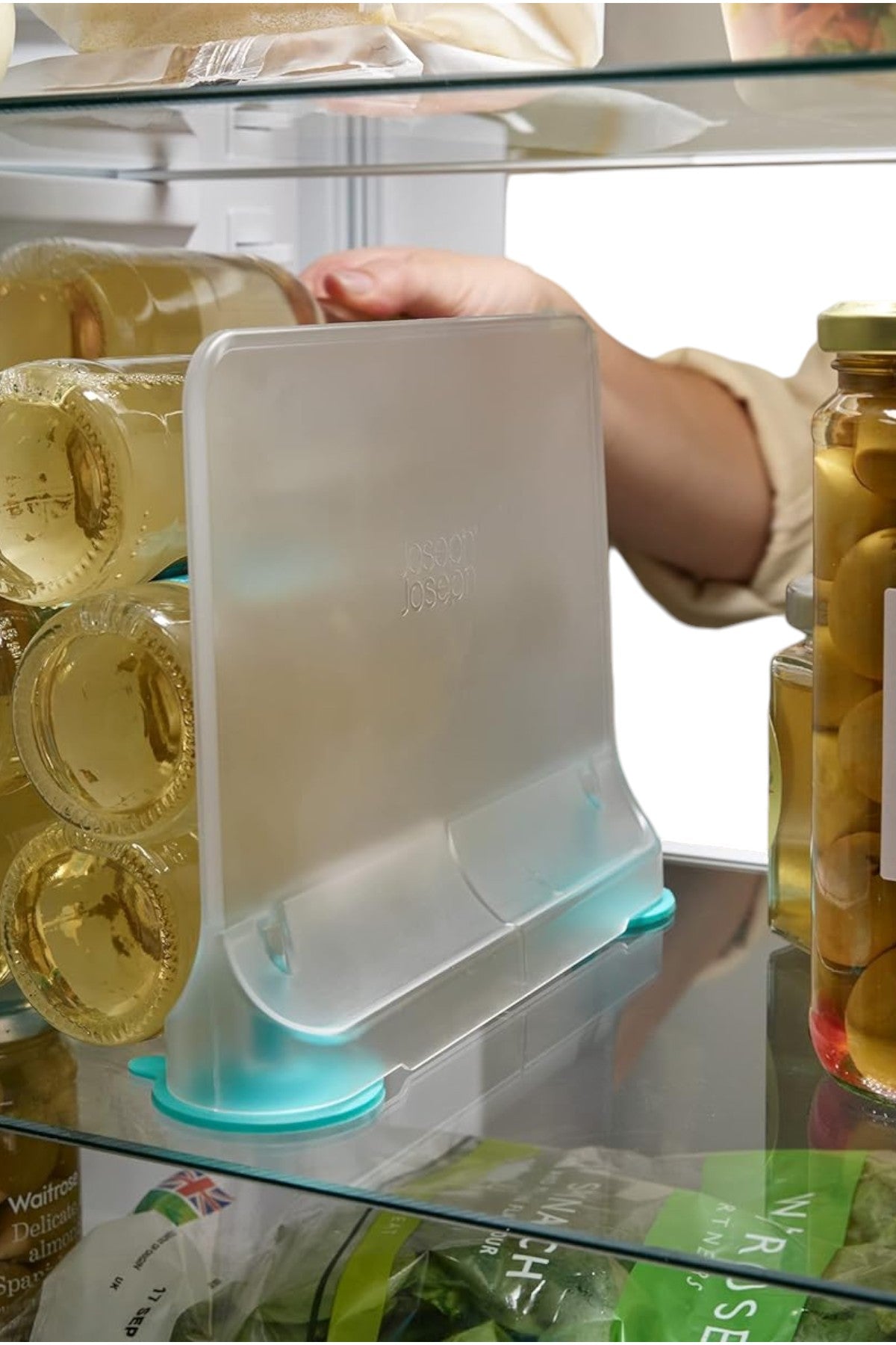 Vakum Tabanlı Buz Plastik Camlı Raf Bölücü SHN-1125
