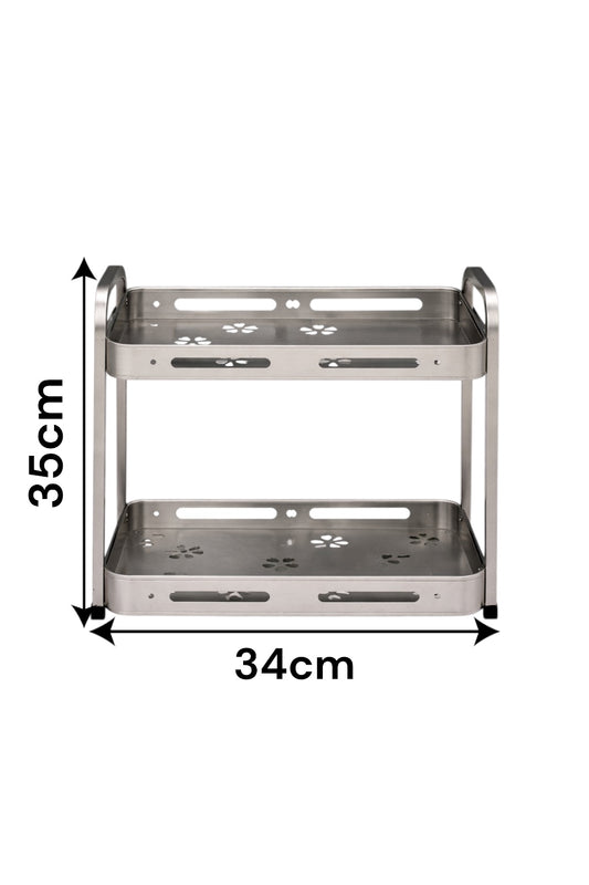2 Katlı Alüminyum Raf Organizer SHN-2105
