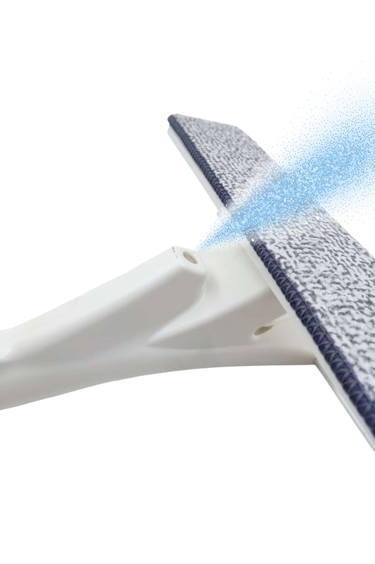 Sprey Su Hazneli Mikrofiber Cam Silme Mopu Çekçek Saplı Cam Silme Aparatı SHN-1151