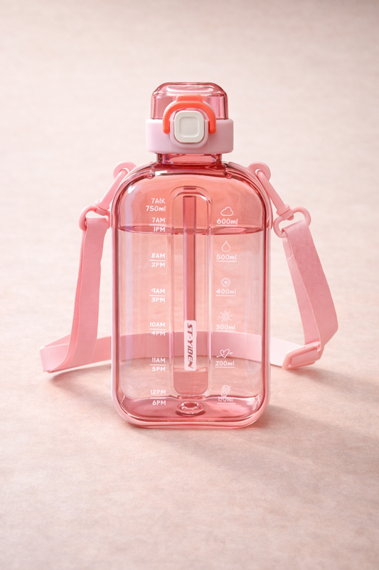 Polikarbon Matara 750 ML BPA Free Hafif Dayanıklı Su Matarası KW-1042