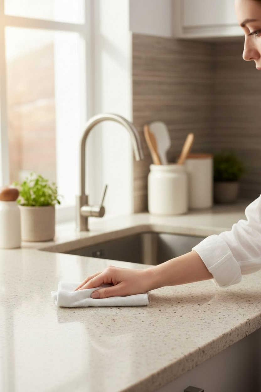 4'lü Mikrofiber Bez Çok Amaçlı Temizlik Bezi Yumuşak Dokulu Etkili Temizlik SHN-1305