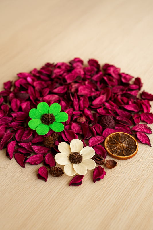 Kırmızı Renkli Kurutulmuş Dökme Kuru Gül 350Gr SHN-2083