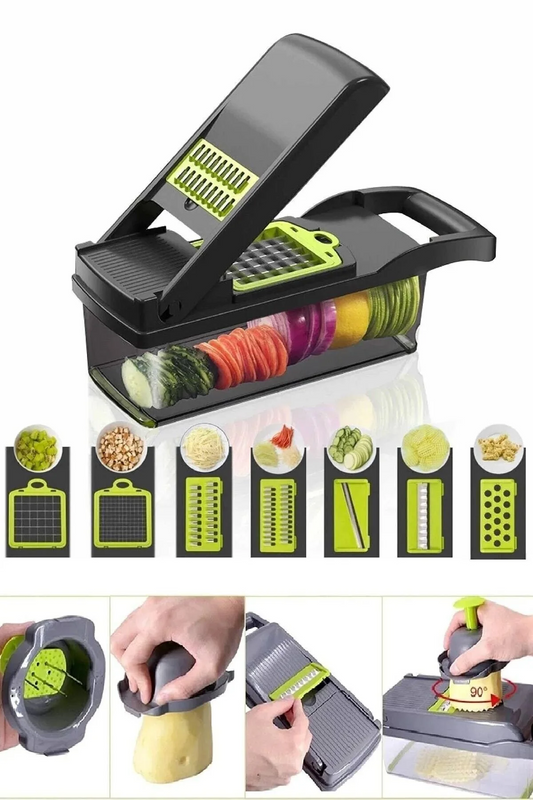 16sı Bir Sebze Doğrayıcı Meyve Dilimleyici Kw-232