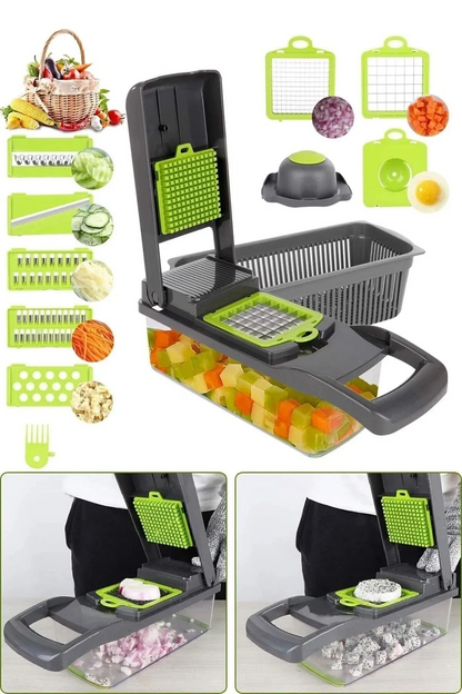 16sı Bir Sebze Doğrayıcı Meyve Dilimleyici Kw-232