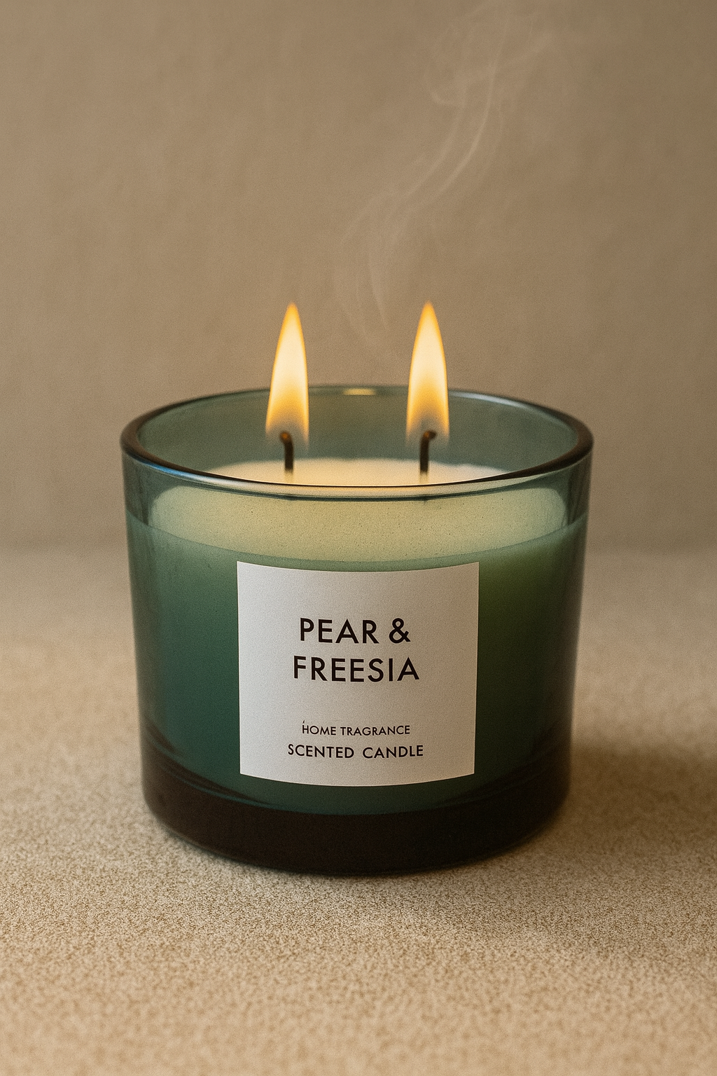 Büyük Boy Çift Fitilli Kokulu Dekoratif Mum SHN-2007